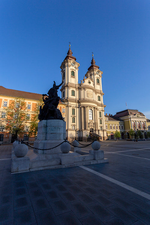 Minorite church in Eger, Hungary