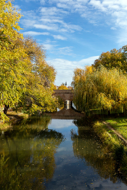Bridge on a channel in Gyula