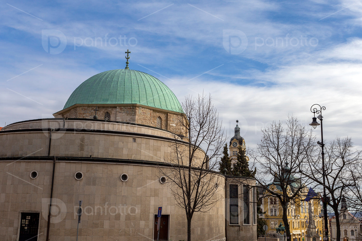 The mosque of pasha Qasim the Victorious in Pecs