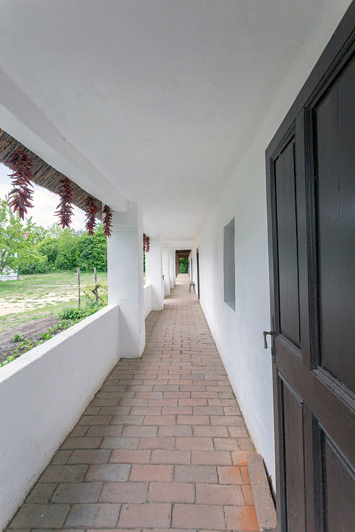 Traditional cottage house of Sükősd