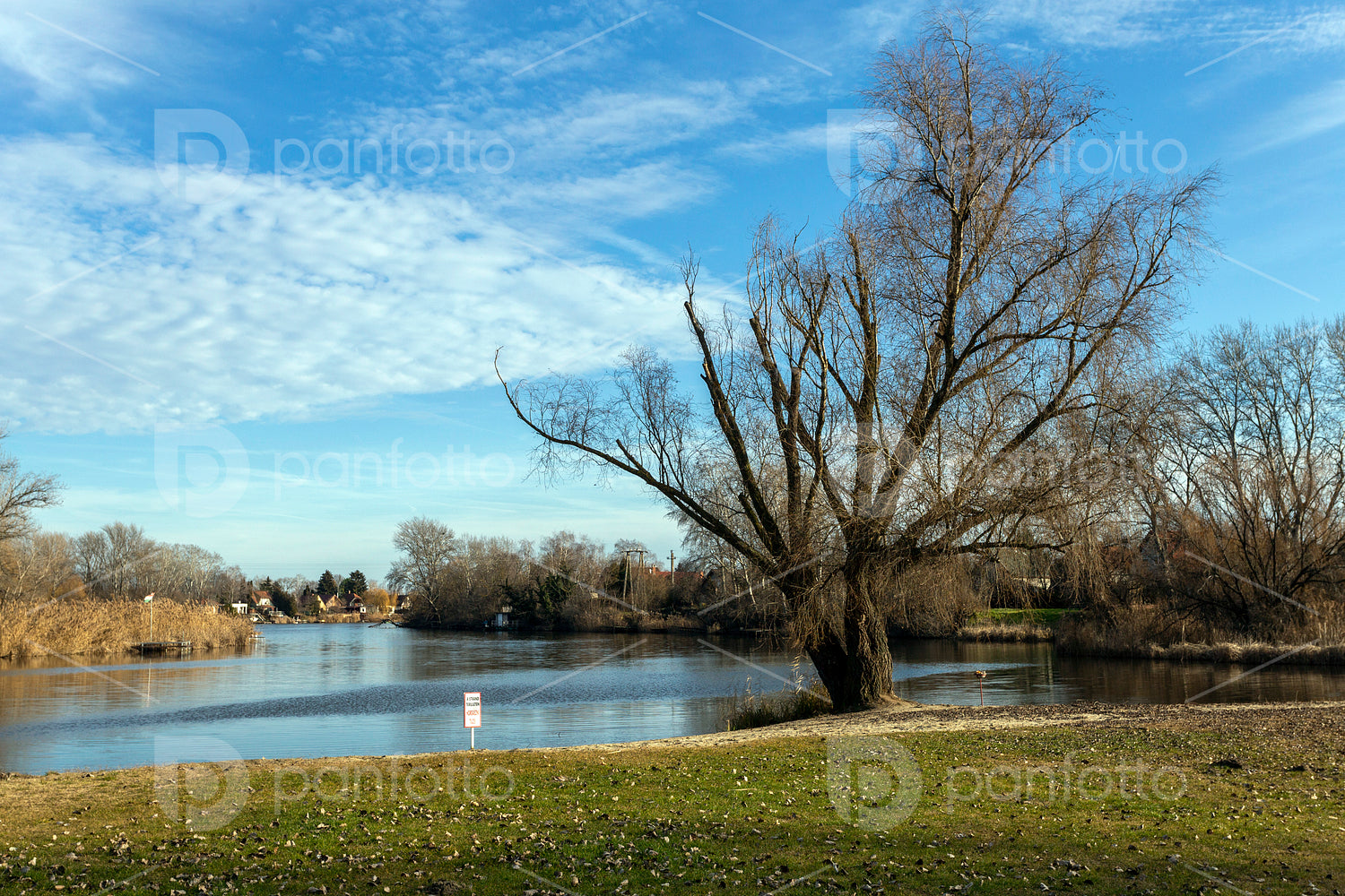 The river Danube at Szigetcsép