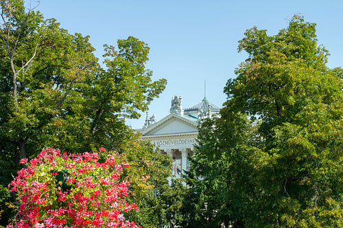 Museum park in Szeged