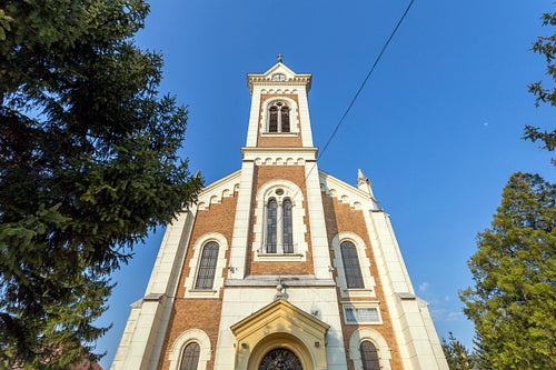 Catholic church in Banhida, Tatabanya