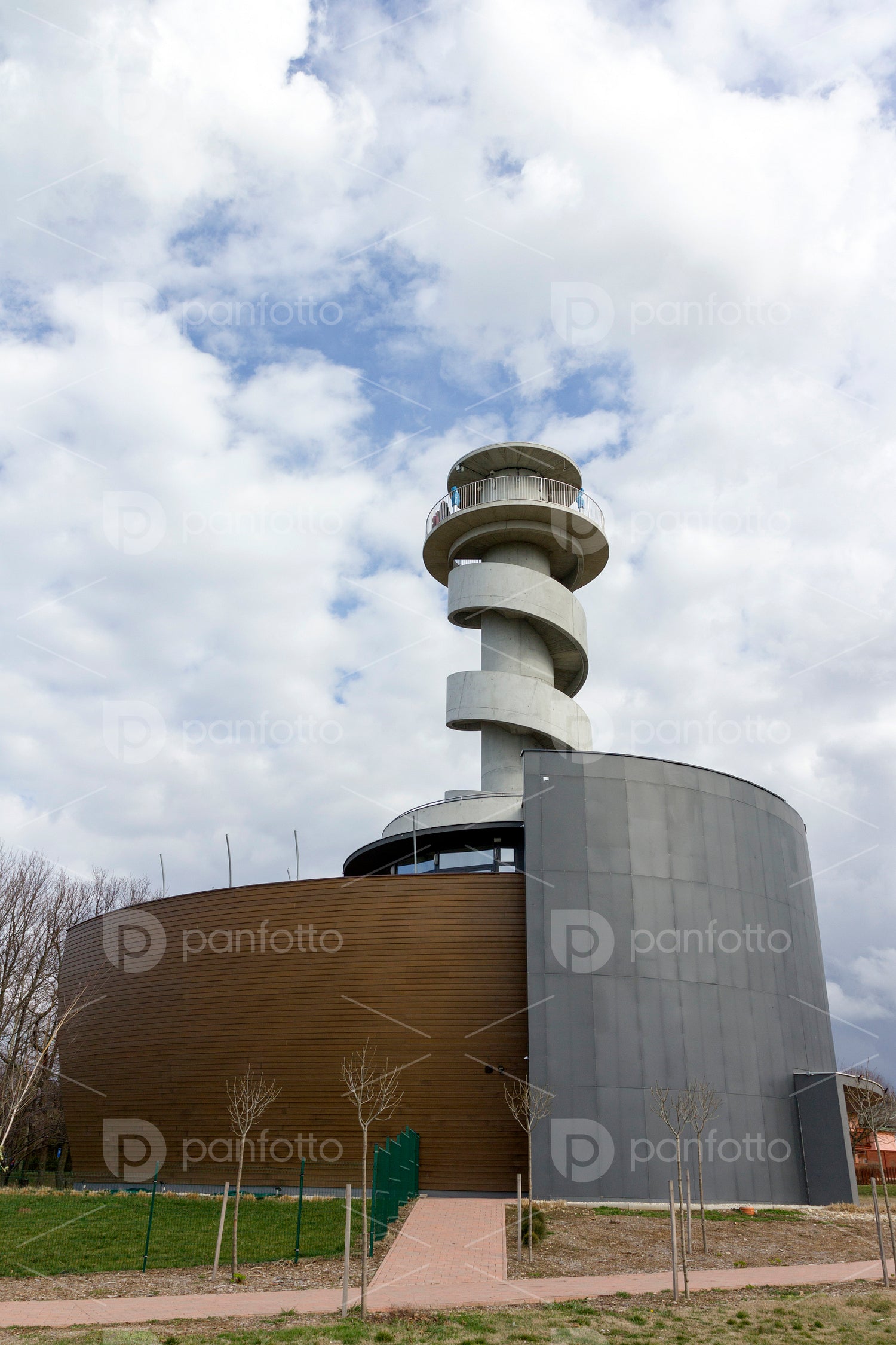 Lookout tower at lake Balaton