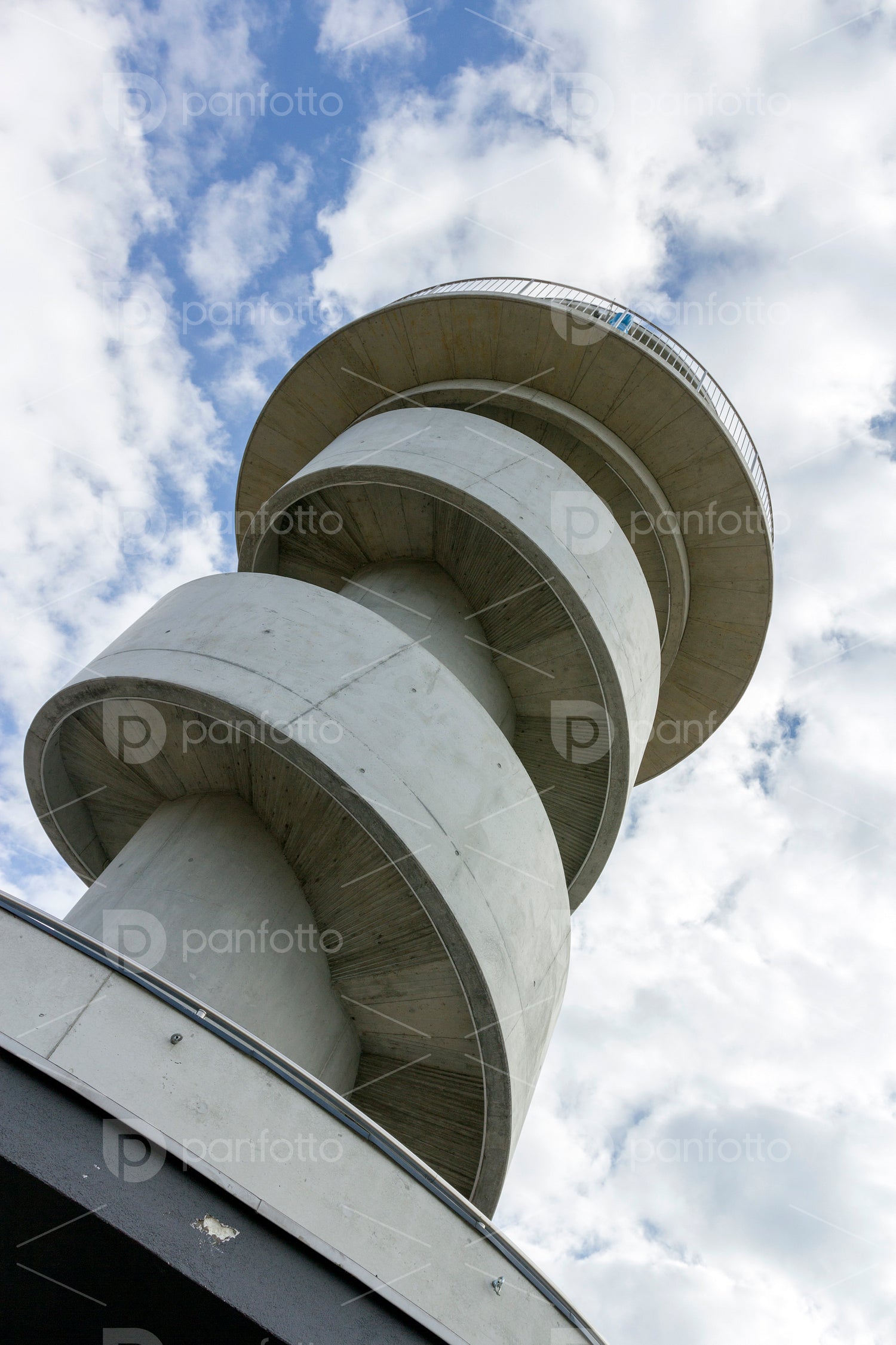 Lookout tower at lake Balaton