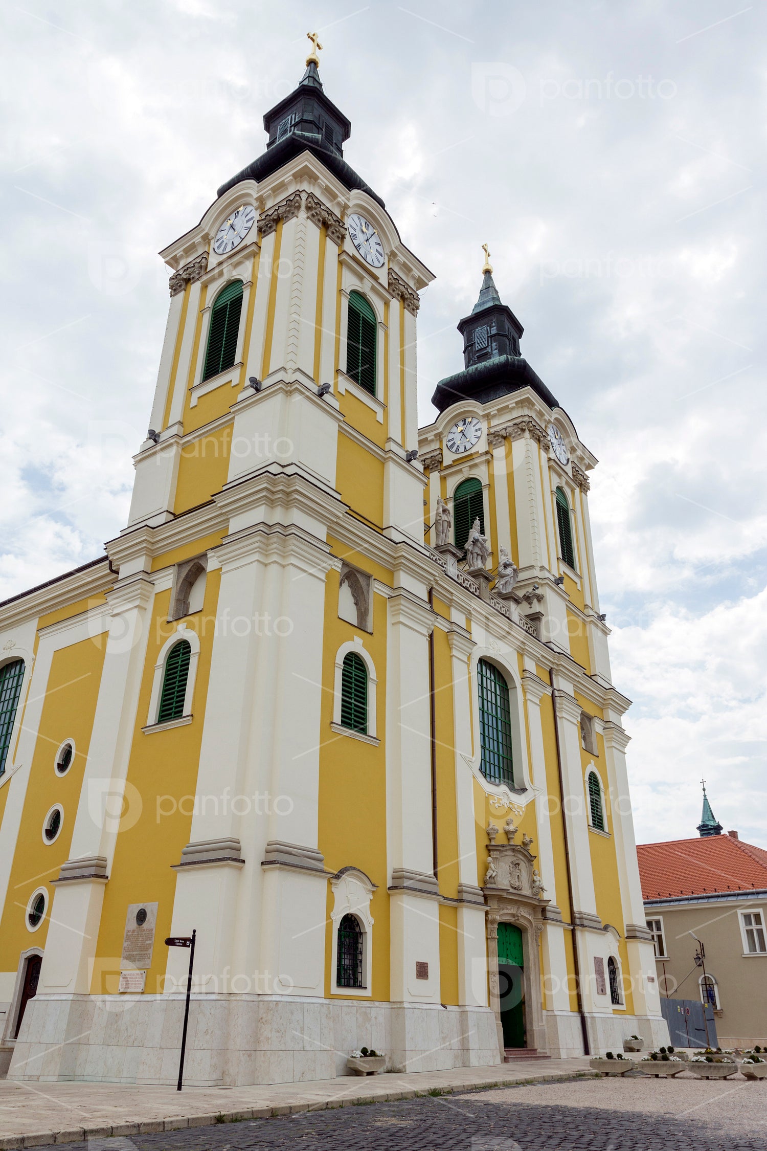 St. Stephen Cathedral in Szekesfehervar, Hungary
