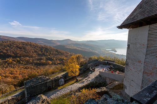 The Citadel castle of Visegrád