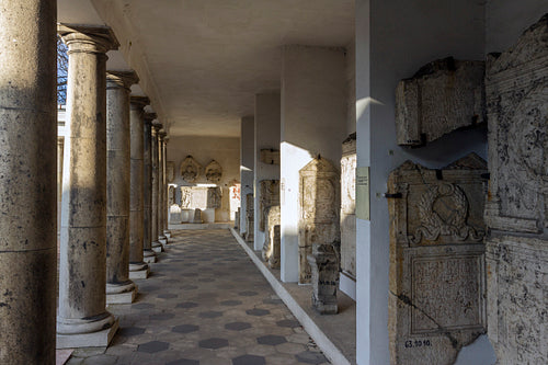 Roman ruins in Aquincum