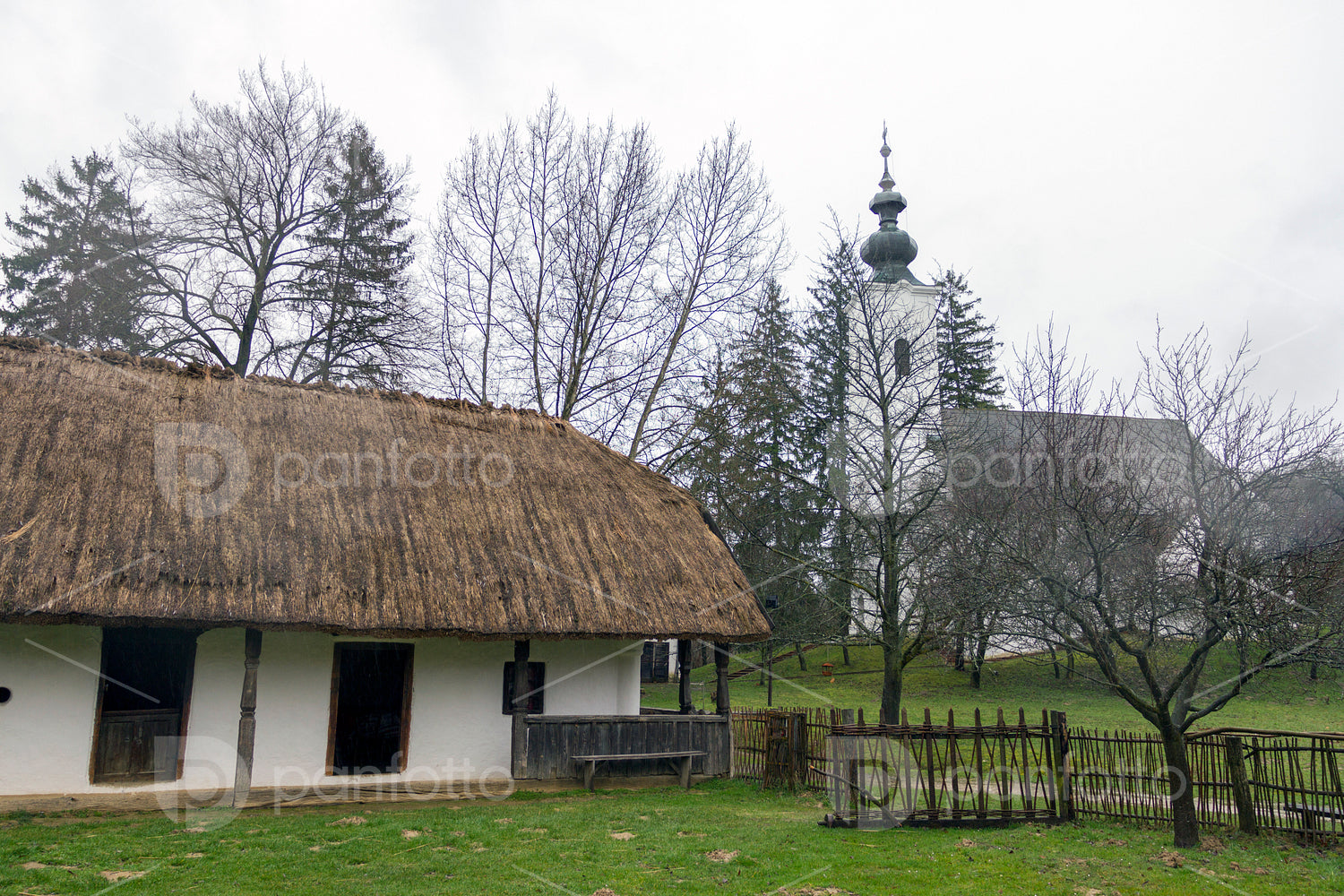 Museum village in Szenna