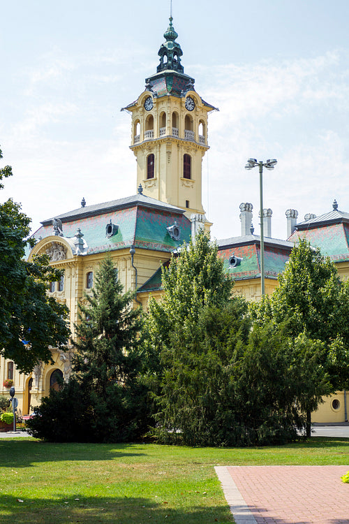 The town hall of Szeged