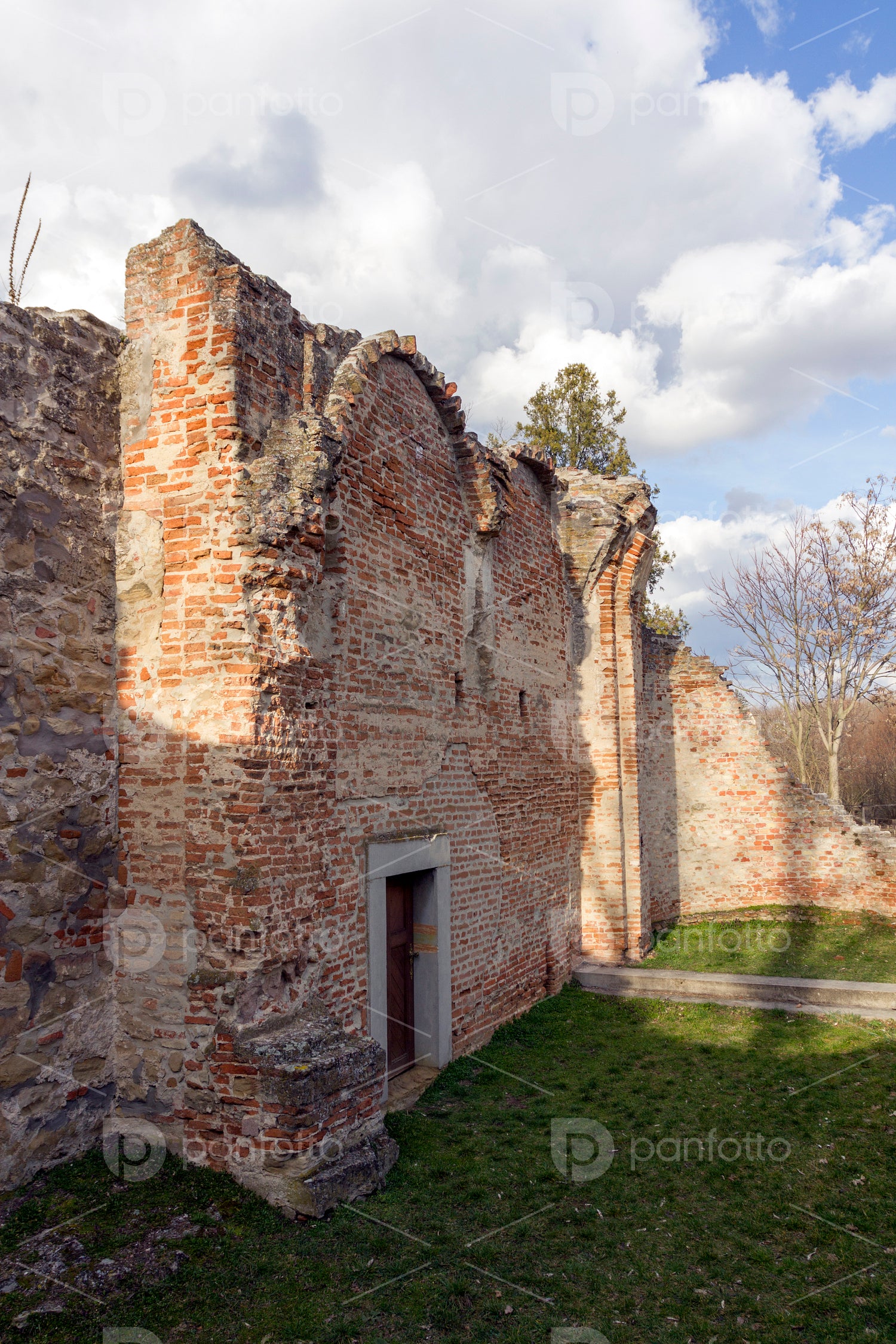 Ruin church in Radpuszta