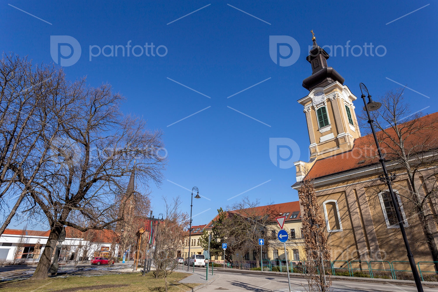 The Catholic church in Ráckeve
