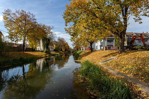 Bridge on a channel in Gyula