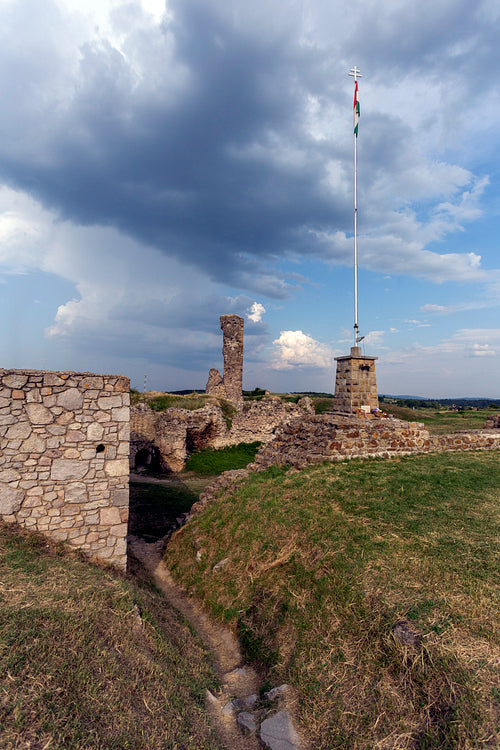 The castle of Nógrád