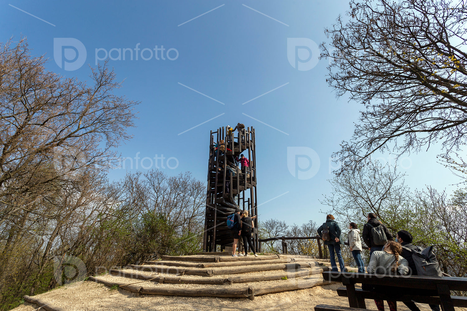 Makovecz Imre Lookout Tower near Budapest