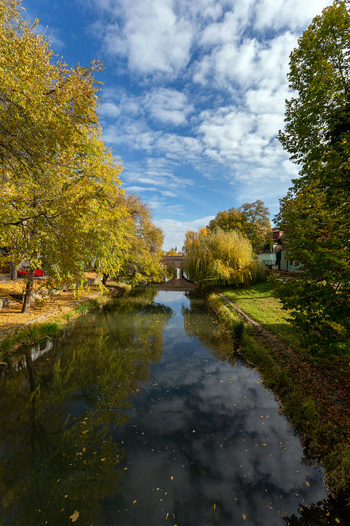 Bridge on a channel in Gyula