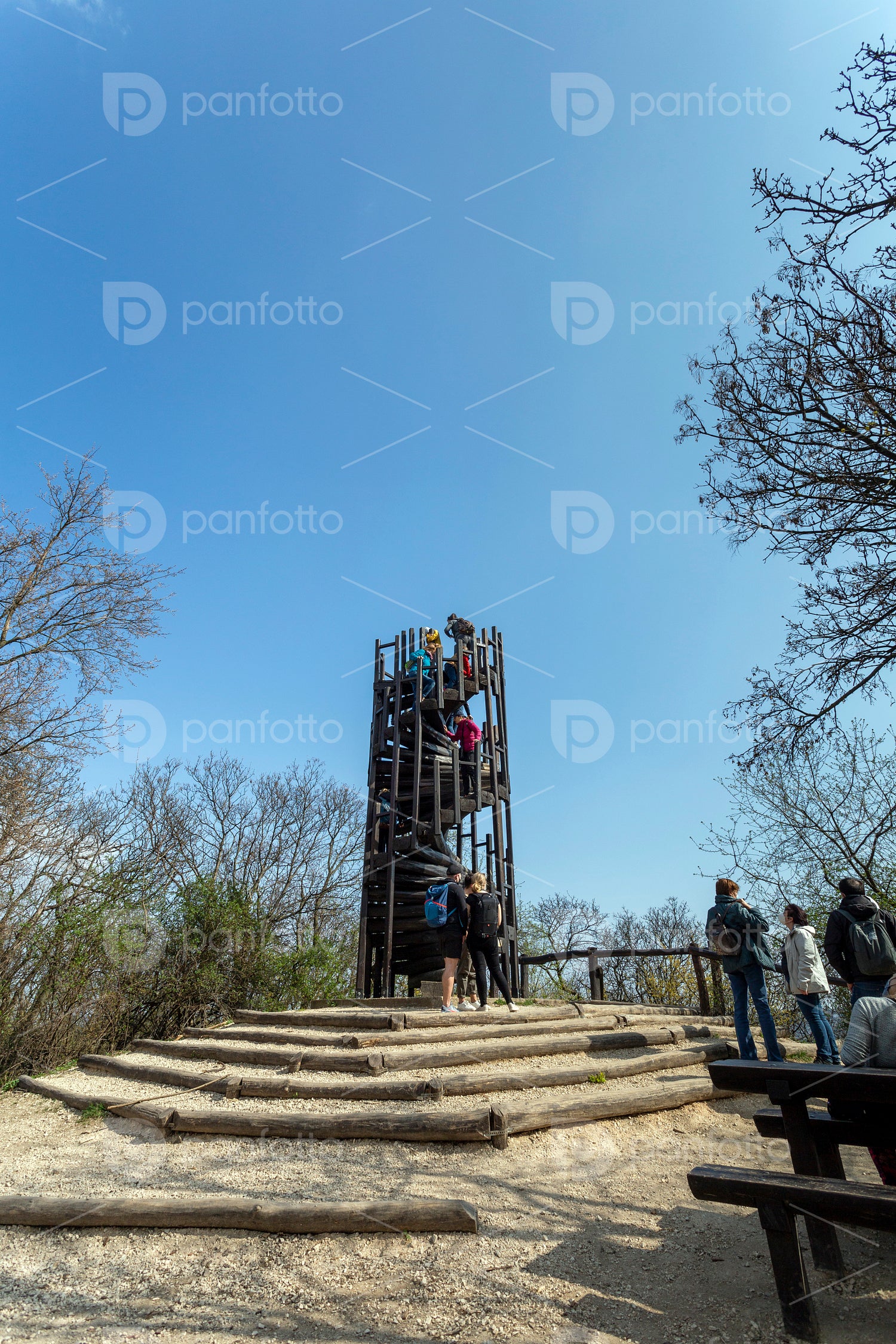 Makovecz Imre Lookout Tower near Budapest