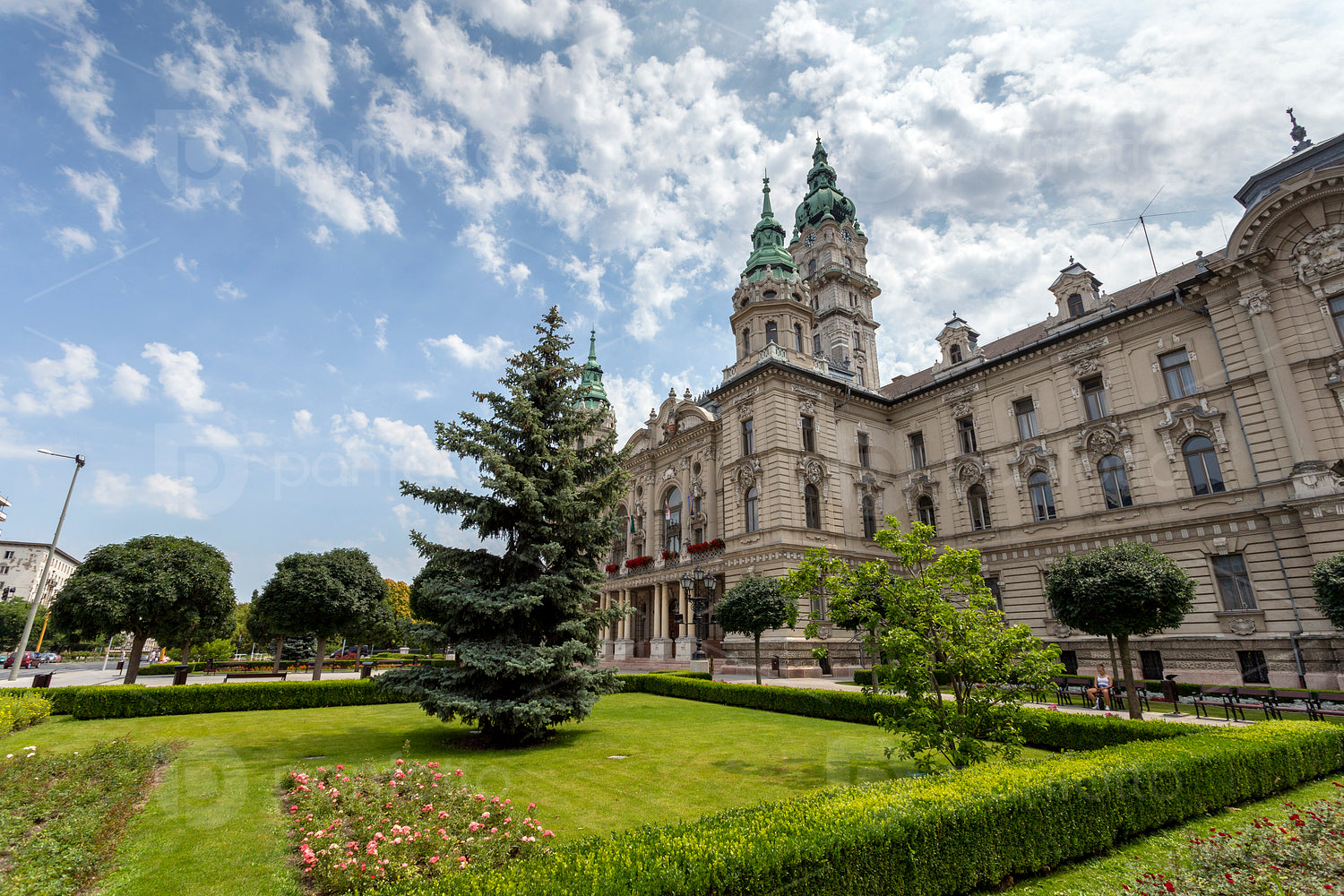 Town hall of Gyor, Hungary