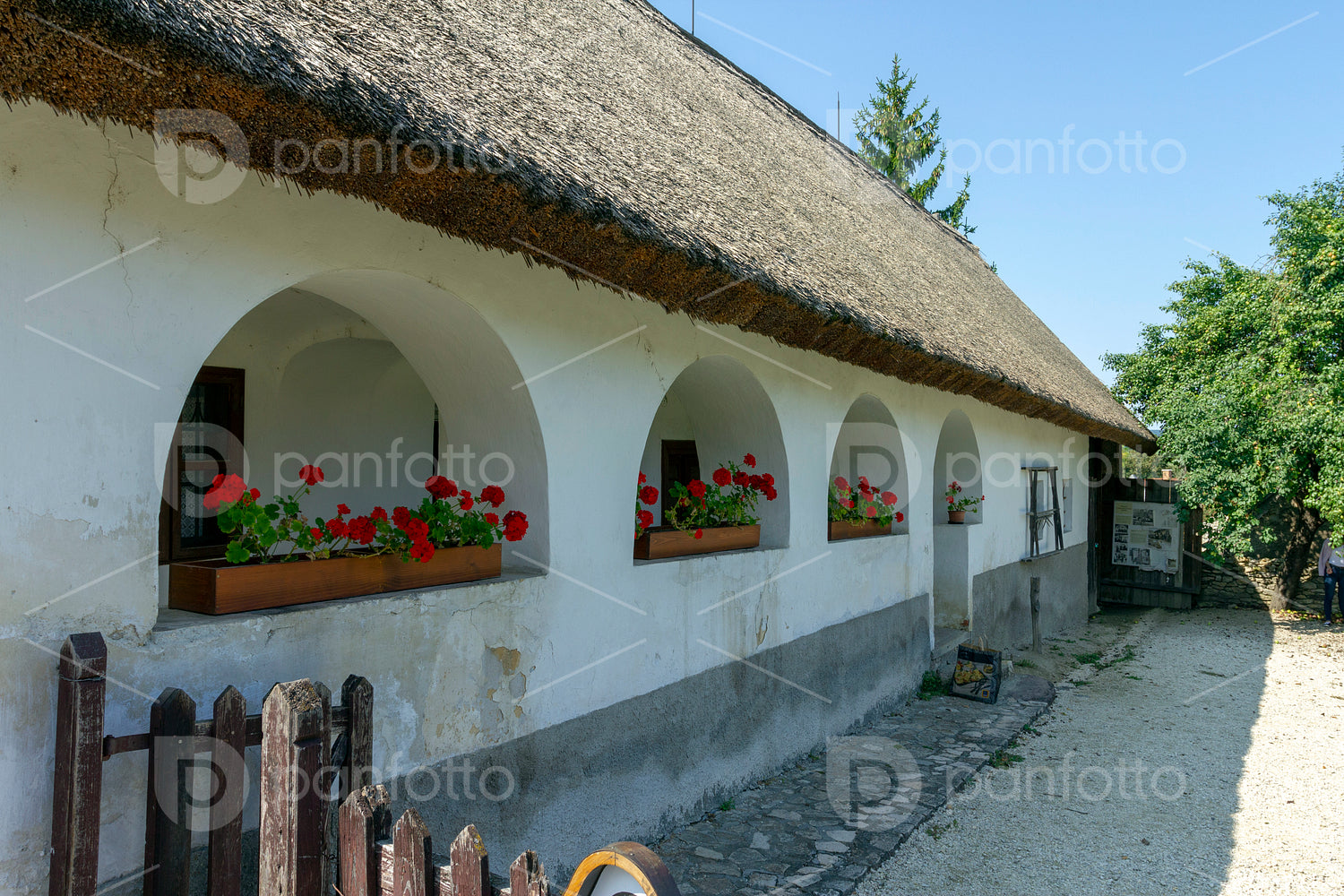 Traditional Hungarian house in Nagyvázsony