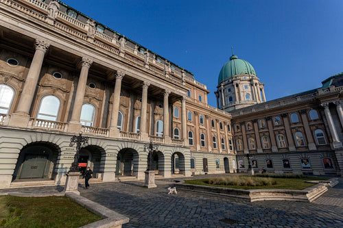 The Buda Castle in Budapest