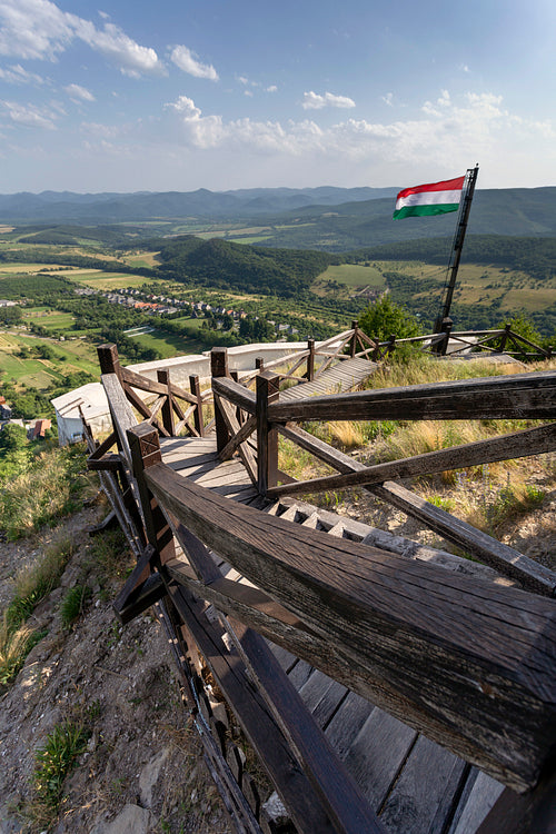 View from the Castle of Füzér