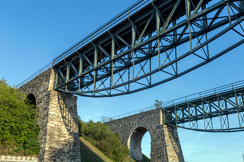 Railway viaduct in Biatorbágy, Hungary