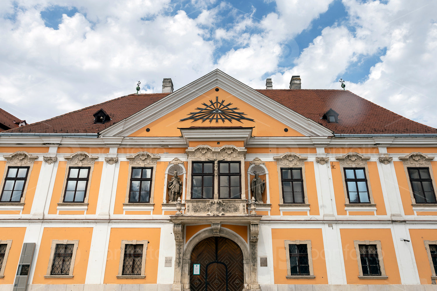 Baroque palace in Gyor, Hungary