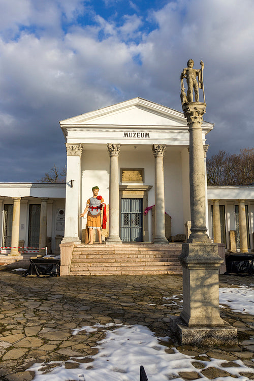 Roman ruins in Aquincum