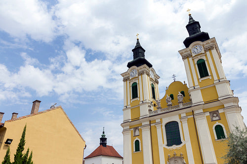 St. Stephen Cathedral in Szekesfehervar, Hungary