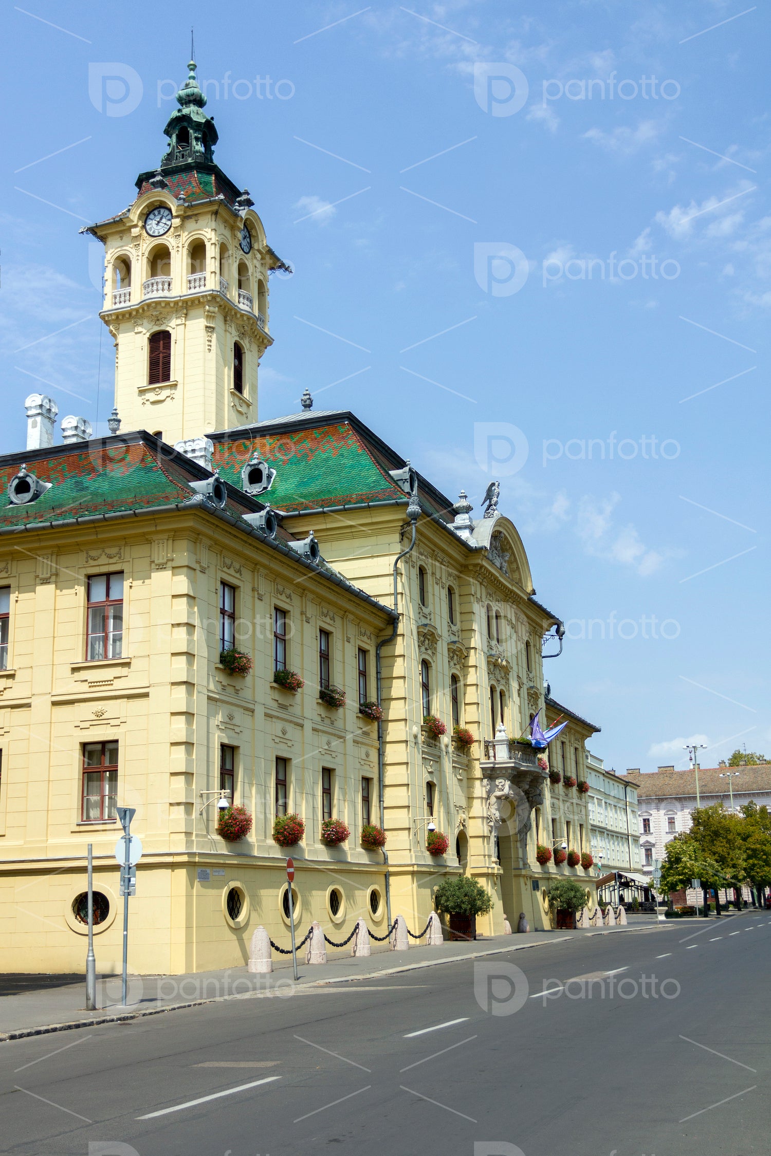 The town hall of Szeged
