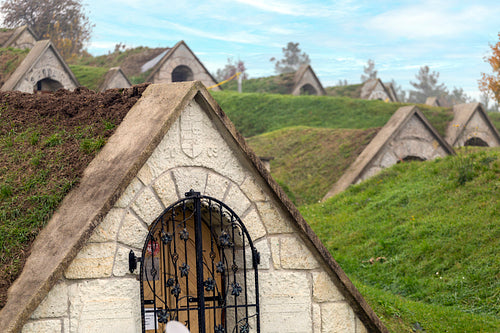 Wine cellars in Hercegkút