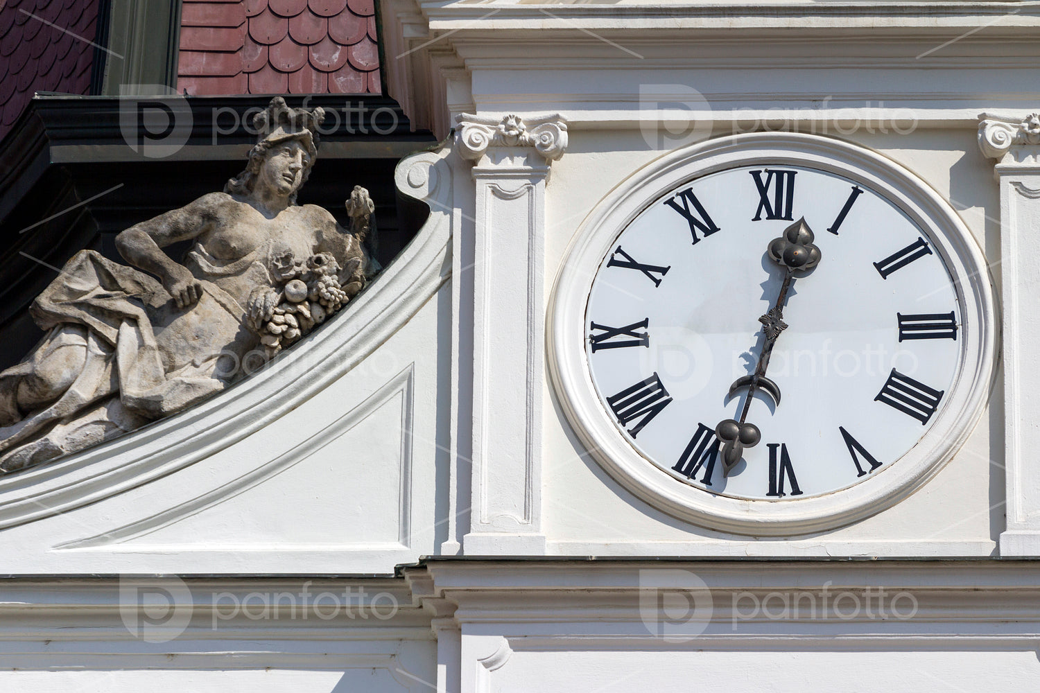 Clock of the Royal Palace of Godollo