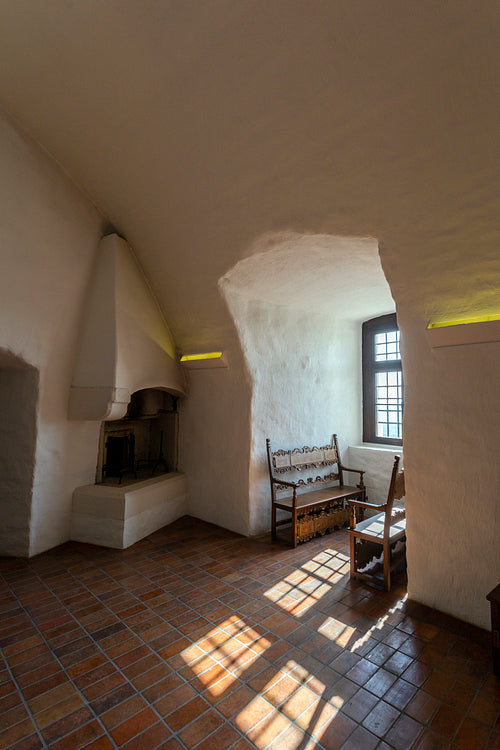 Interior of the castle of Füzér