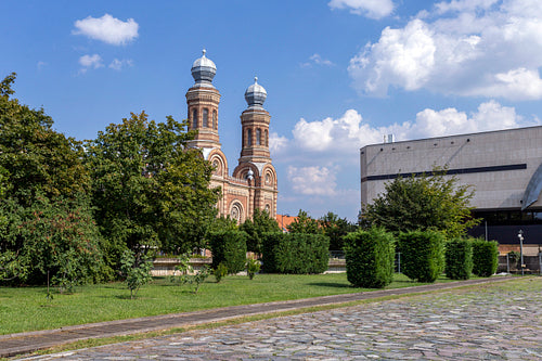 Synagogue in Szombathely, Hungary