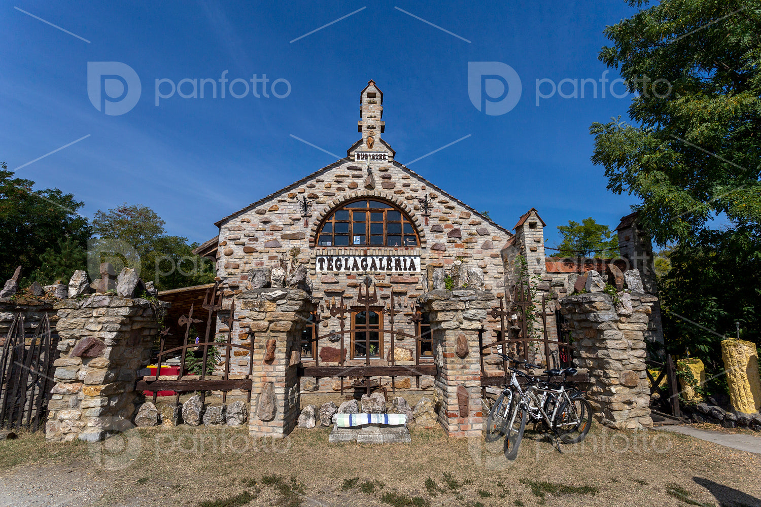 The "Brick gallery" in Balatonboglár