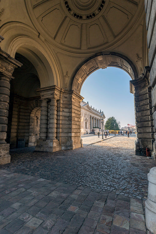 The Buda Castle in Budapest