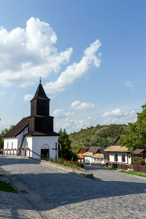 Village houses in Holloko