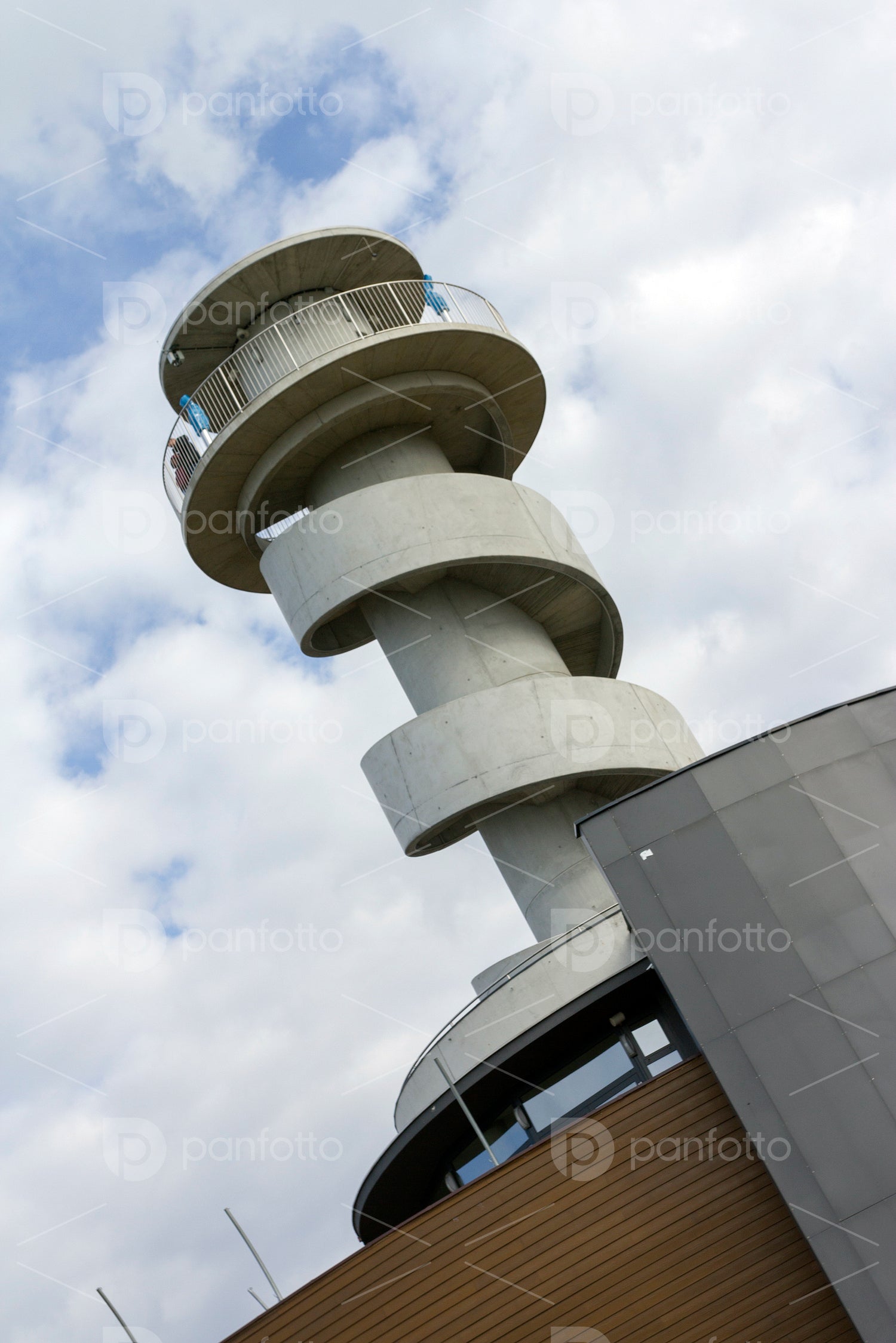 Lookout tower at lake Balaton