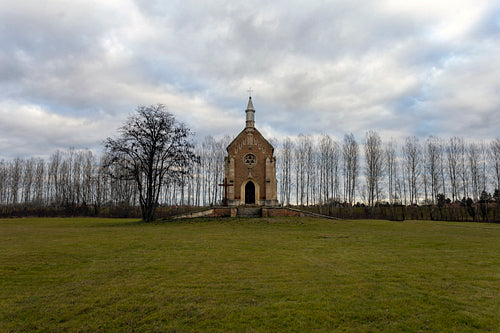Zichy chapel in Lórév
