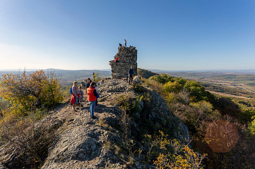 Ruins of the castle of Szanda
