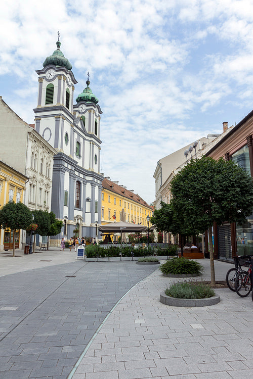 Cistercian church in Szekesfehervar, Hungary