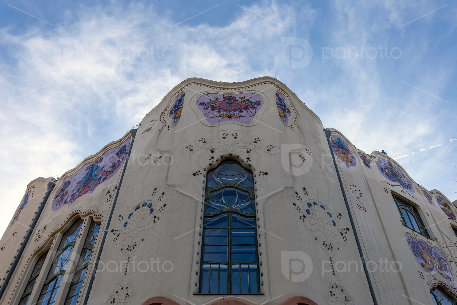 Cifrapalota building in Kecskemet, Hungary