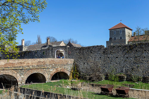 Castle of Tata on a sunny day