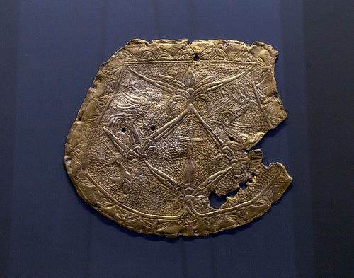 Sabretache plate in the Ópusztaszer National Heritage Park