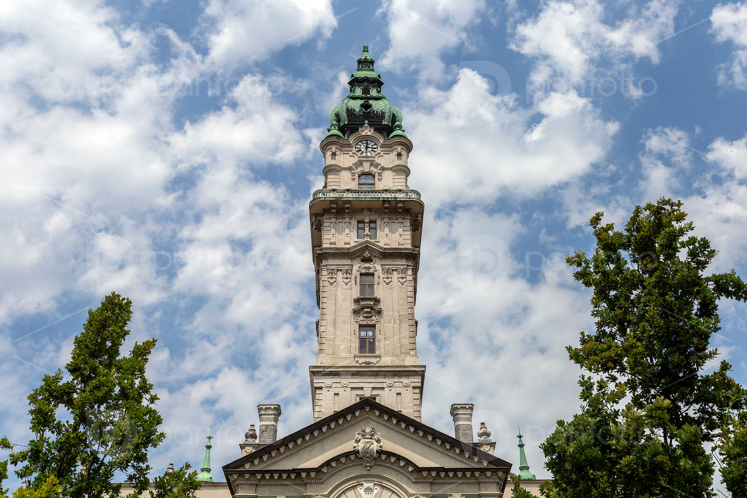 Town hall of Gyor, Hungary