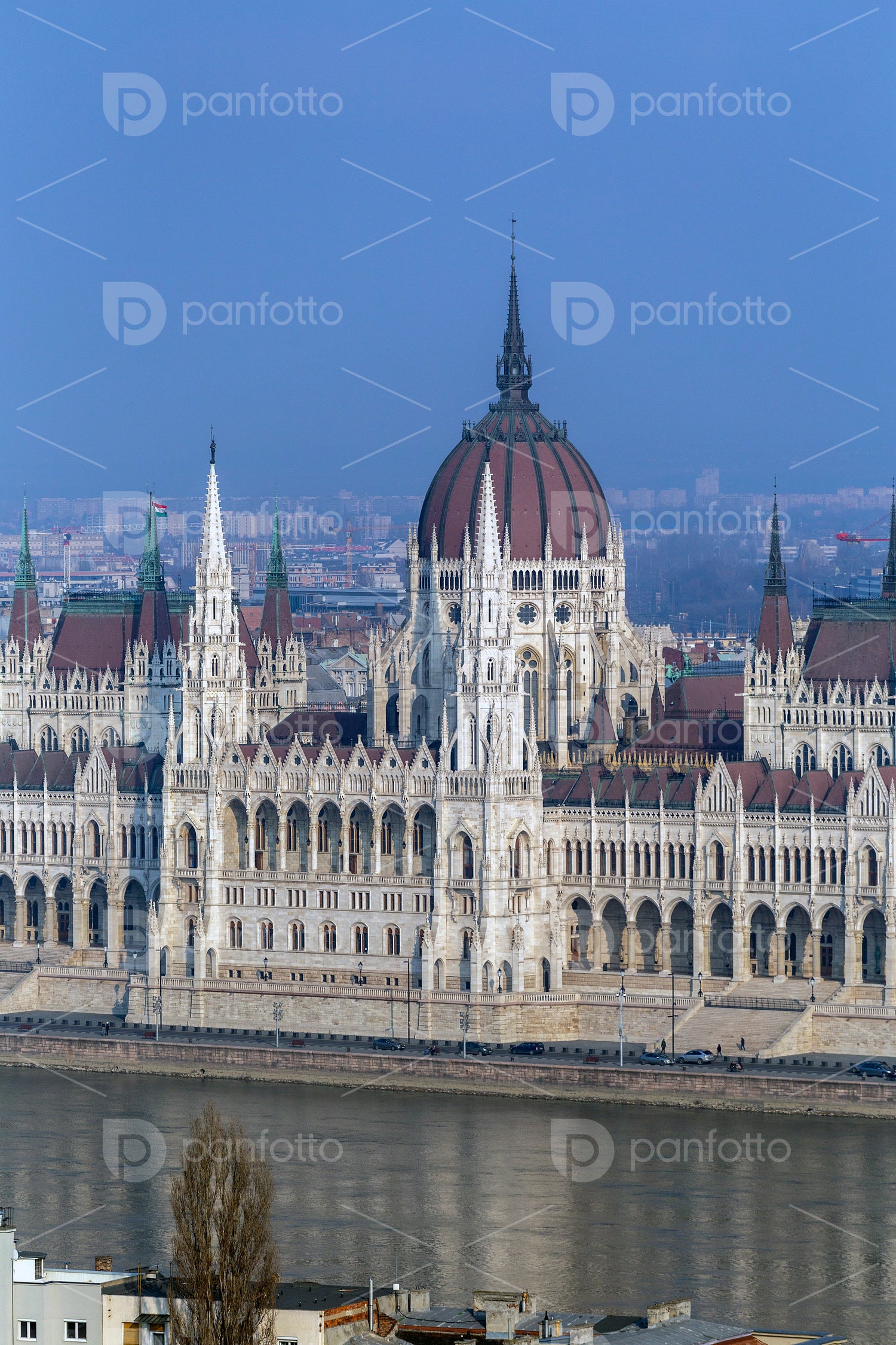 Hungarian Parliament Building in Budapest
