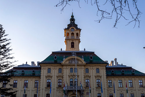 The town hall of Szeged