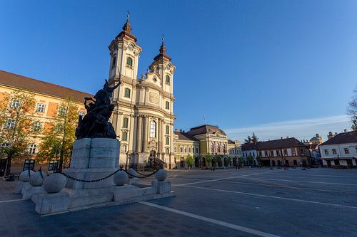 Minorite church in Eger, Hungary