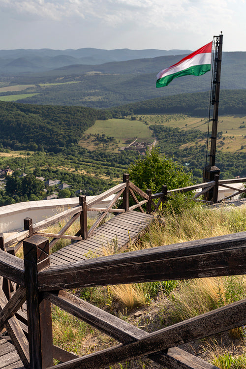 View from the Castle of Füzér