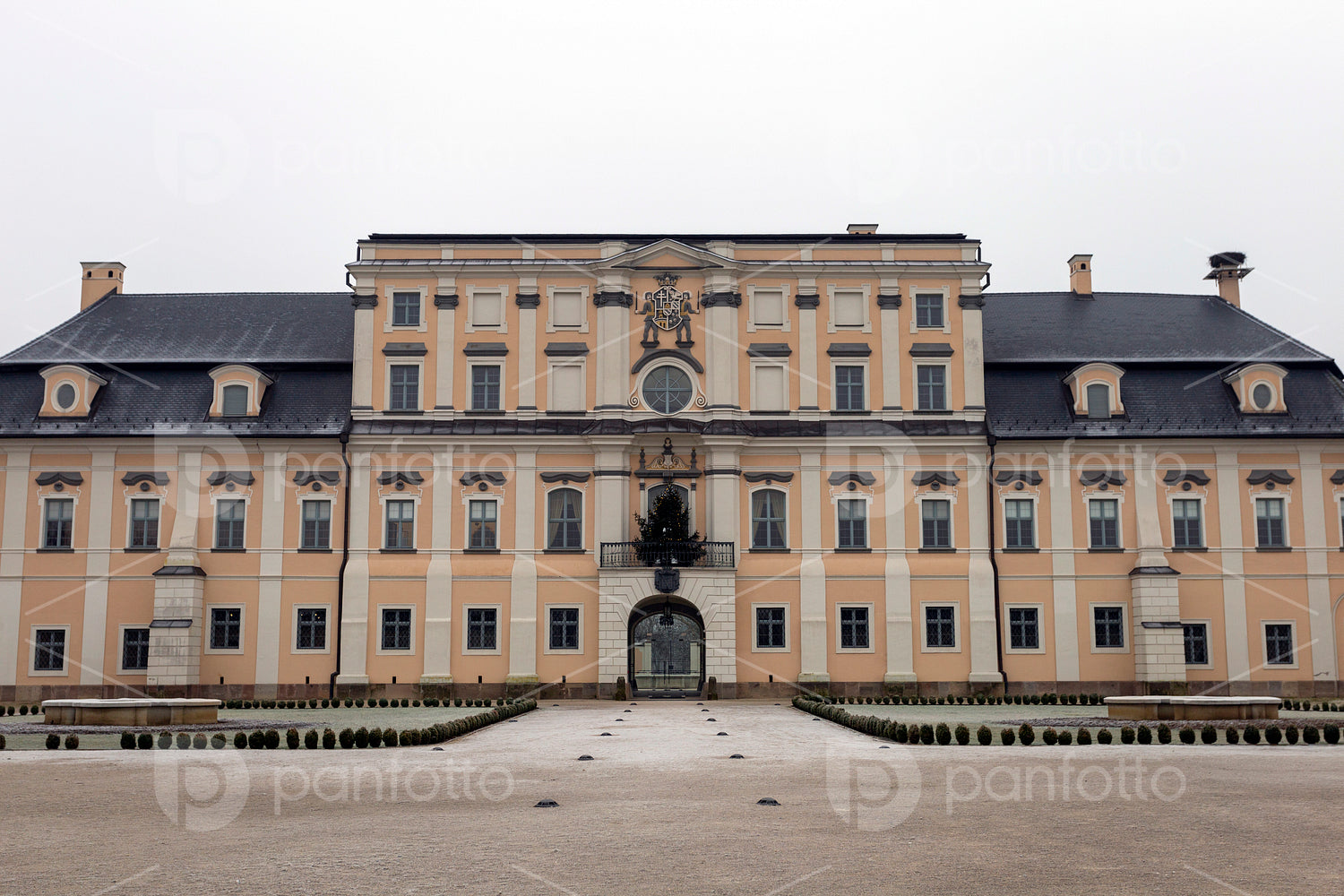 L'Huillier-Coburg Palace in Edeleny